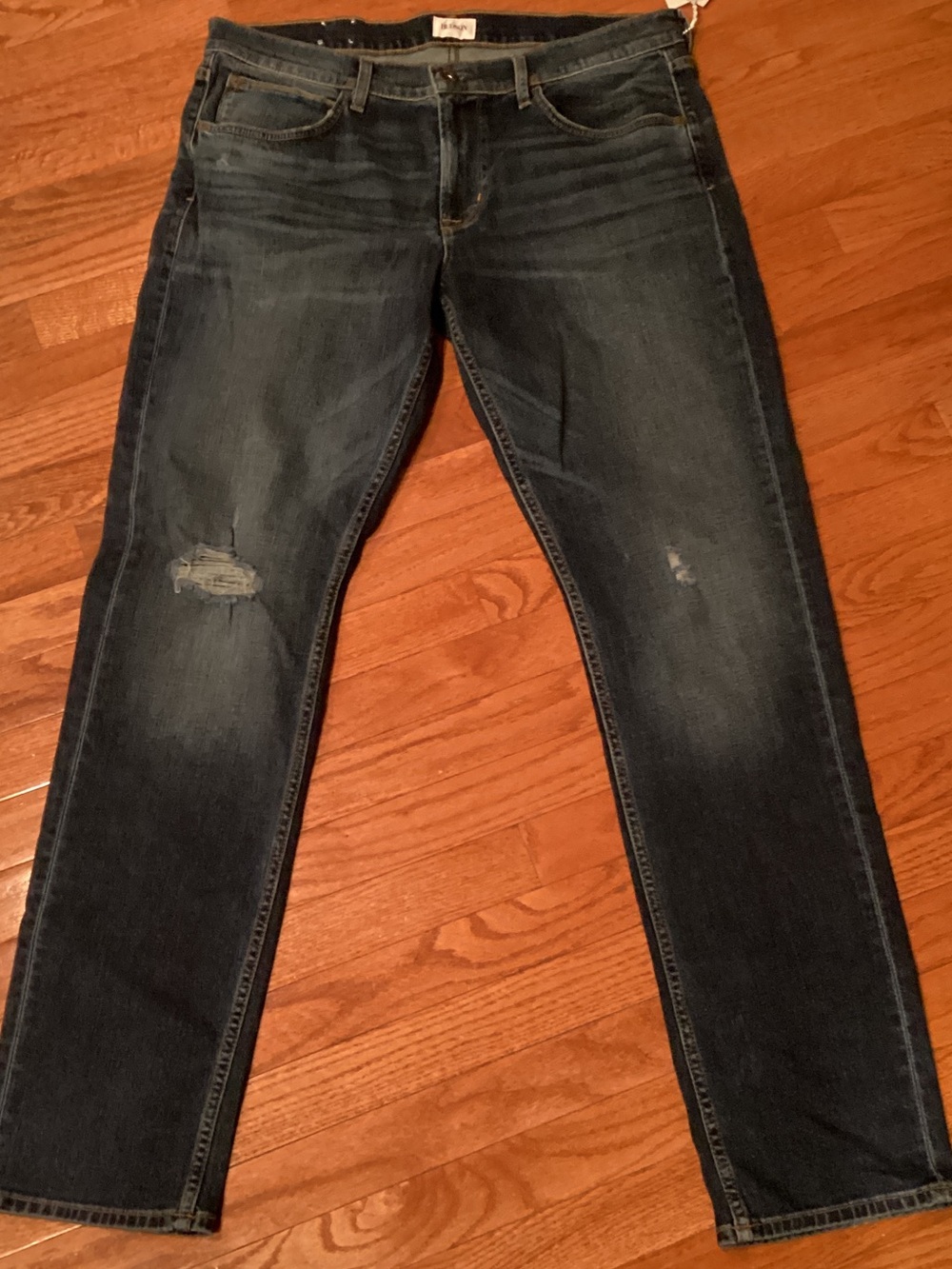 Hudson Jeans Dark Blue Men's Straight Leg Jeans